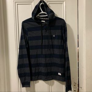 Split light hoodie, small